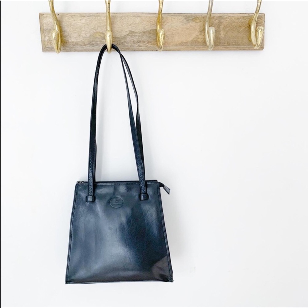 Dark Blue Leather purse
